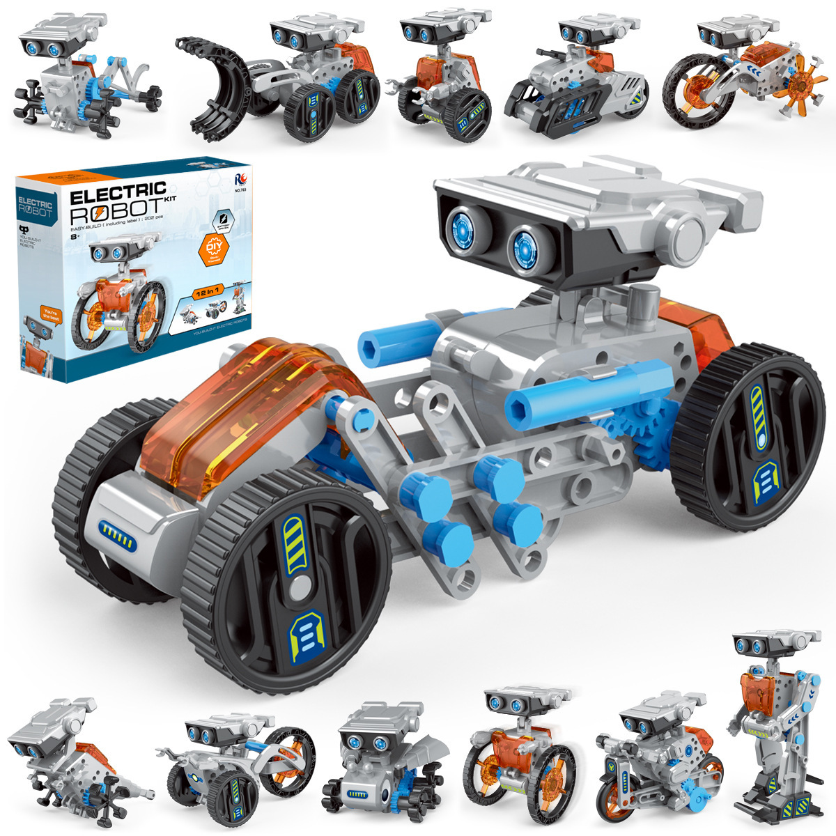 Science Toys - 12 in 1 Esperimento scientifico Robot