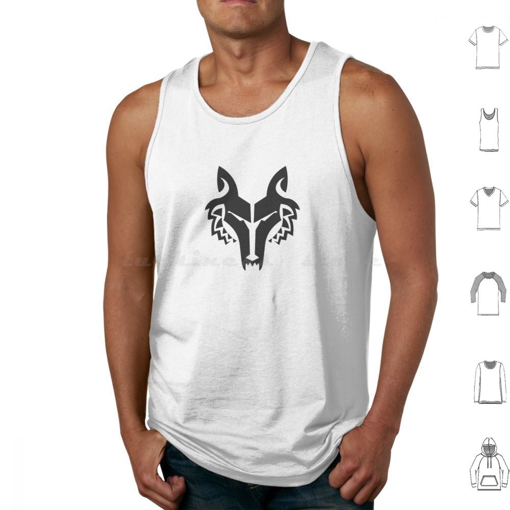 Hobby Is Science - Wolf Pack Canotte Stampa Cotone Esercito