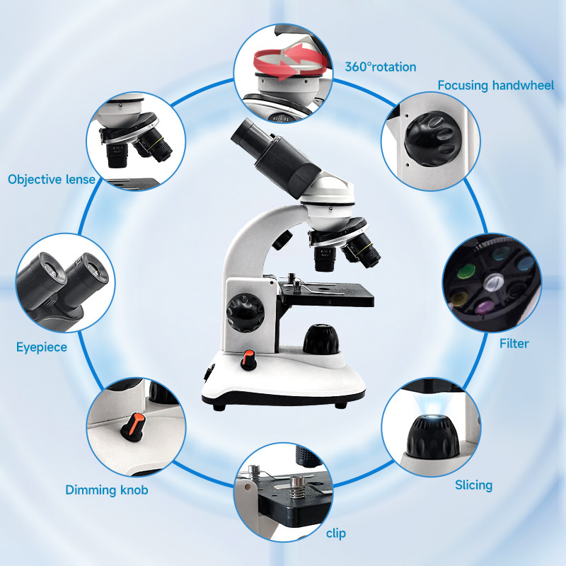 Microscopio binoculare compost - Microscope Compound 40X recensione e prezzo