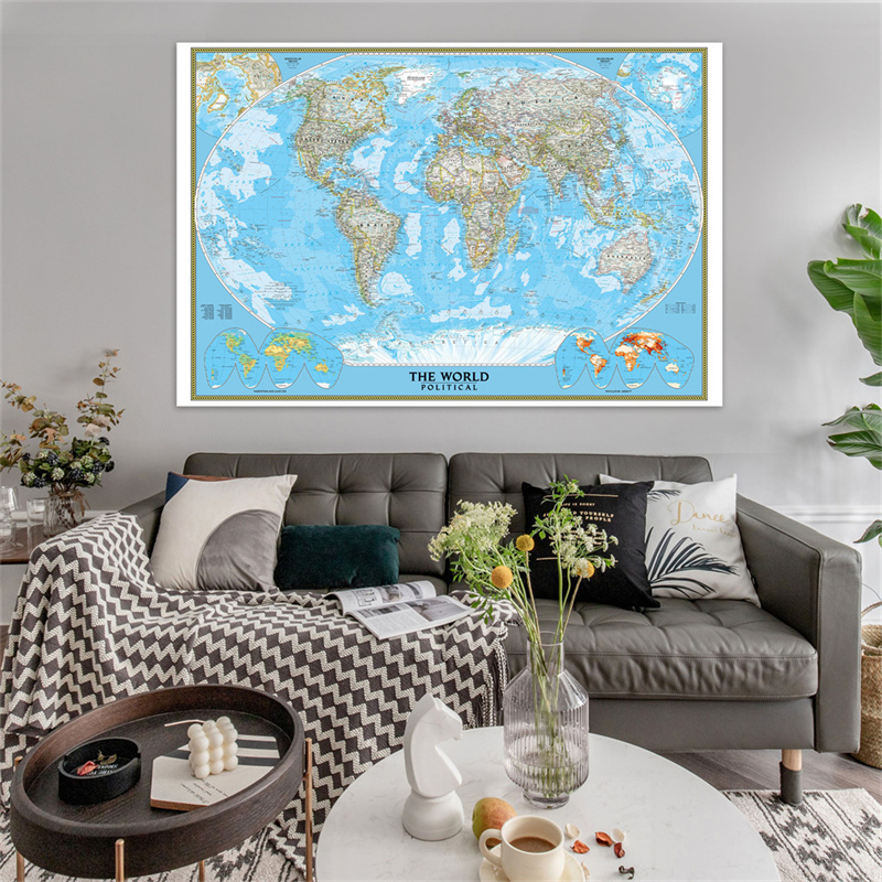 Poster Mappa del Mondo in Ingl - Star Map Poster recensione e prezzo