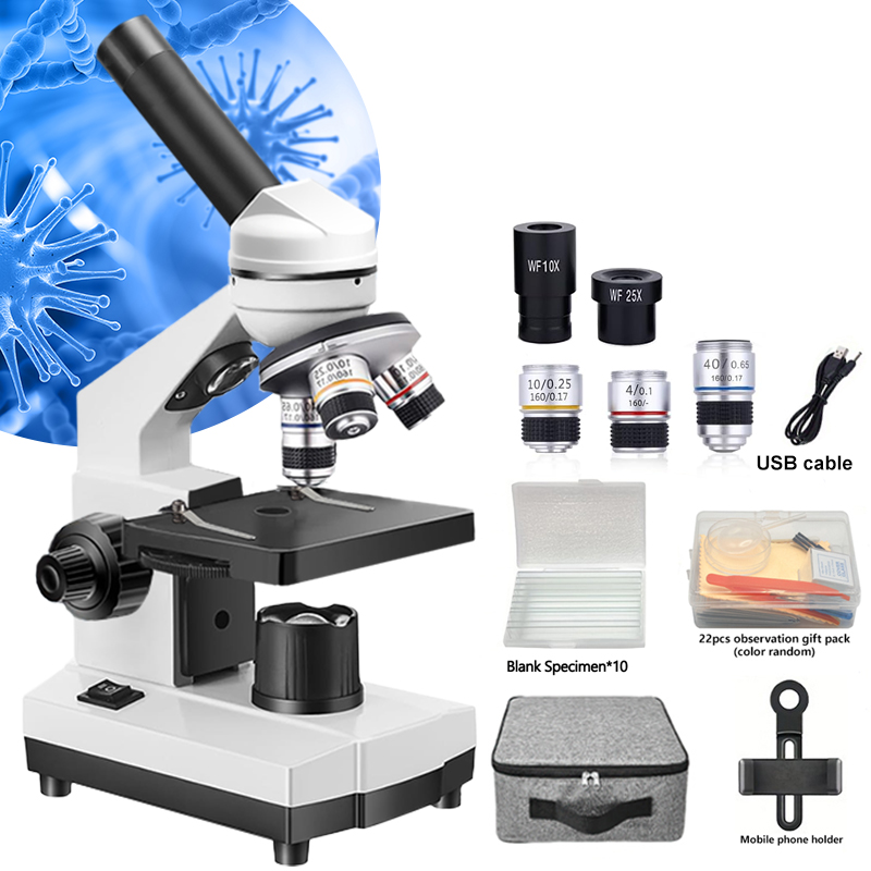 Microscopio composto ottico bi - Microscope Compound 40X recensione e prezzo
