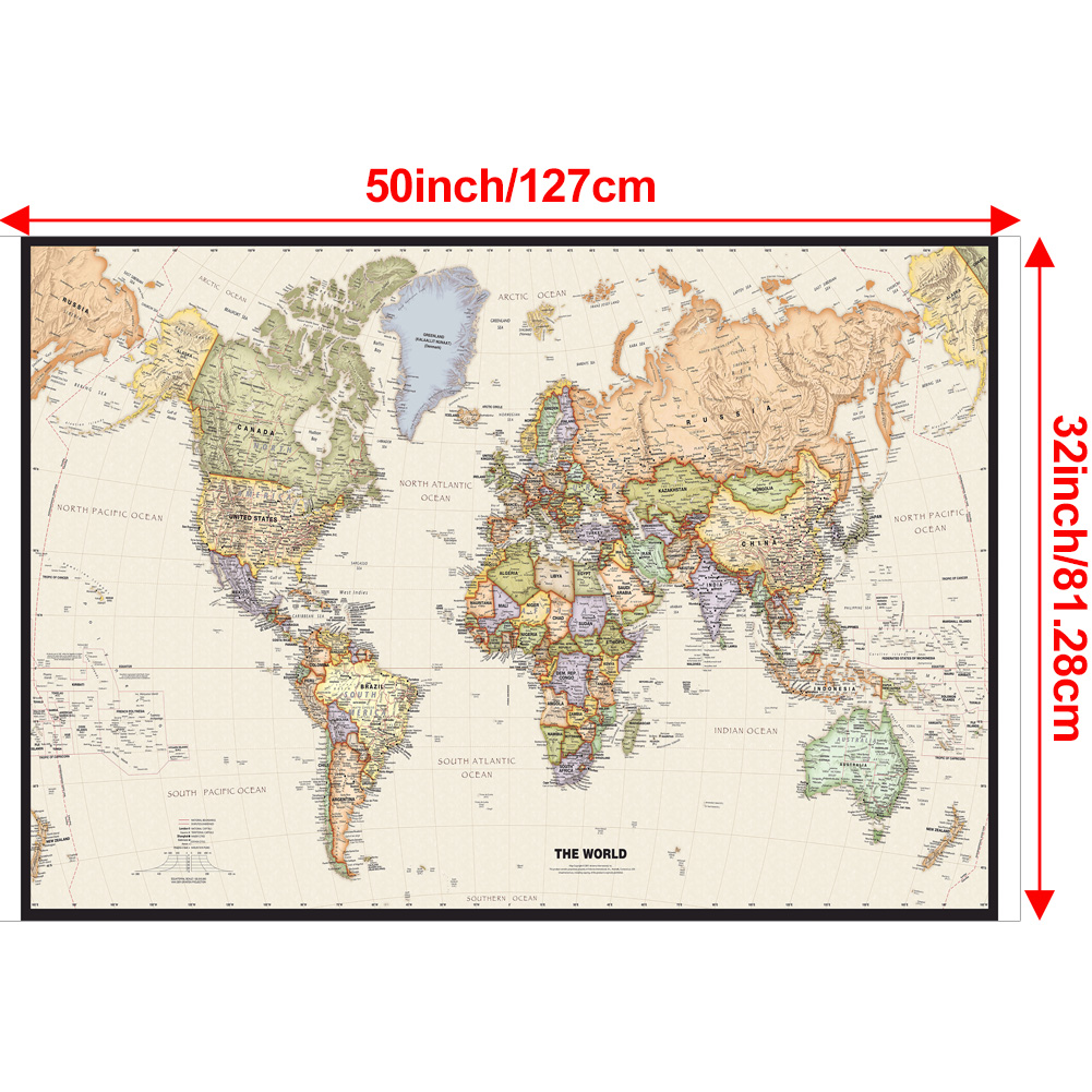 127x81 cm/50x32 pollici mappa  - Star Map Poster recensione e prezzo