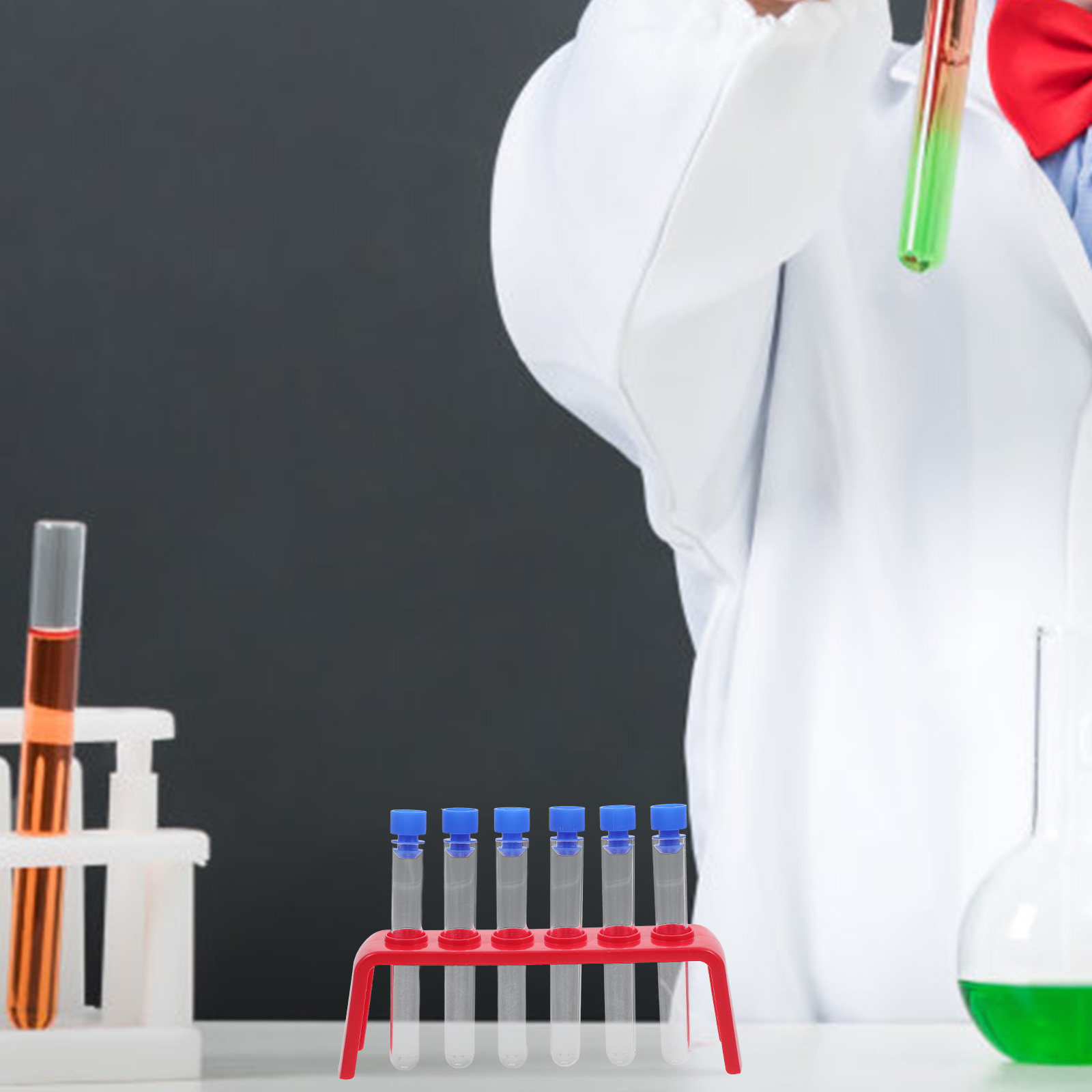 Set di 6 provette di plastica  - Science Experiment recensione e prezzo