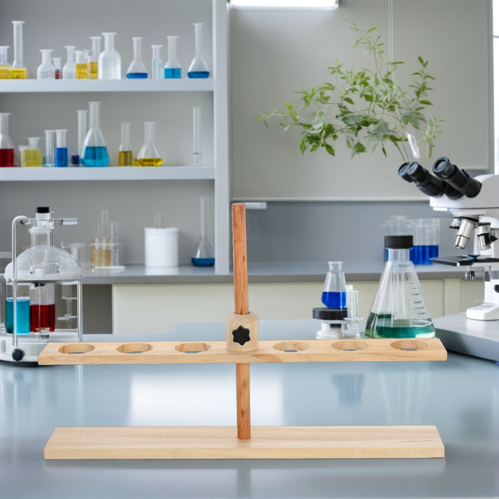 Supporto per Imbuti in Legno a - Science Experiment recensione e prezzo
